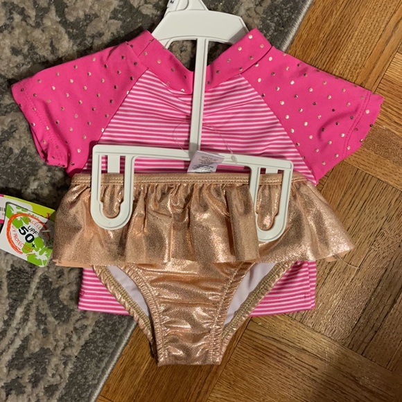 NWT Penelope Mack Ltd. UPF 50+ swimsuit 12 months - Picture 3 of 5